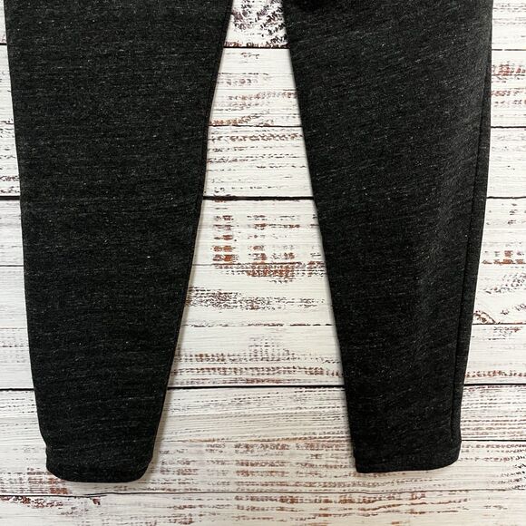 Flint and Tinder Pants Adult Small Heather Gray Sweat Lounge Drawstring Stretch - Picture 6 of 9